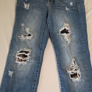 Judy Blue Distressed Skinny Jeans